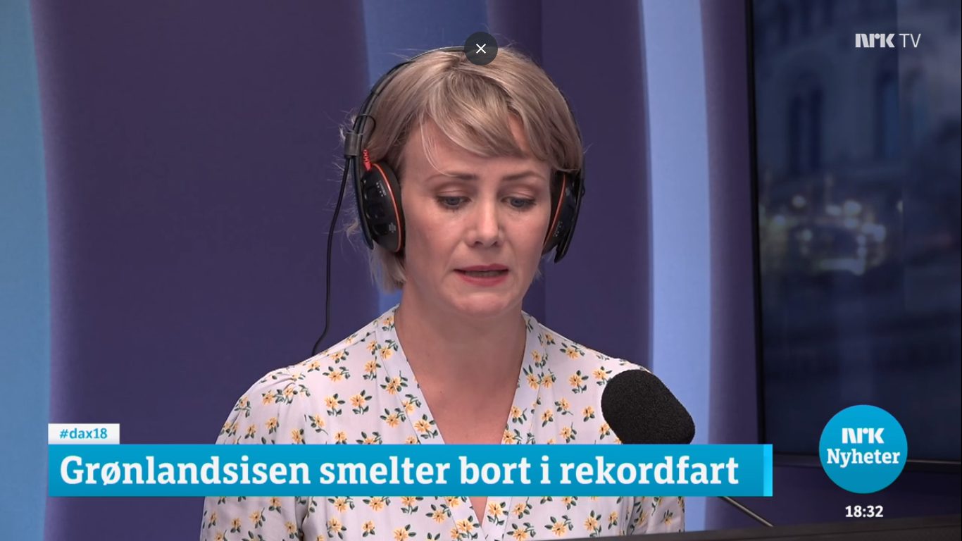 NRK Dagsnytt 18: Flau forestilling om isen på Grønland&nbsp;<span>(+)</span>