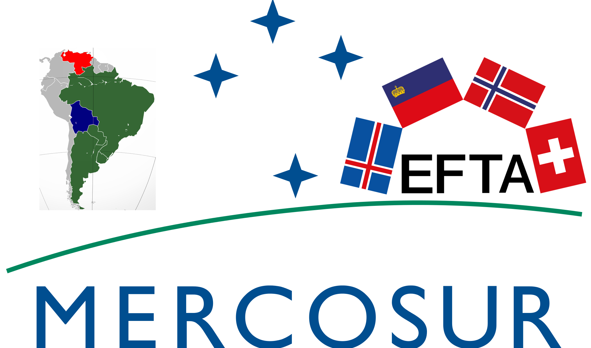 Enighet om handels­avtale mellom EFTA og sør­amerikanske Mercosur&nbsp;<span>(+)</span>