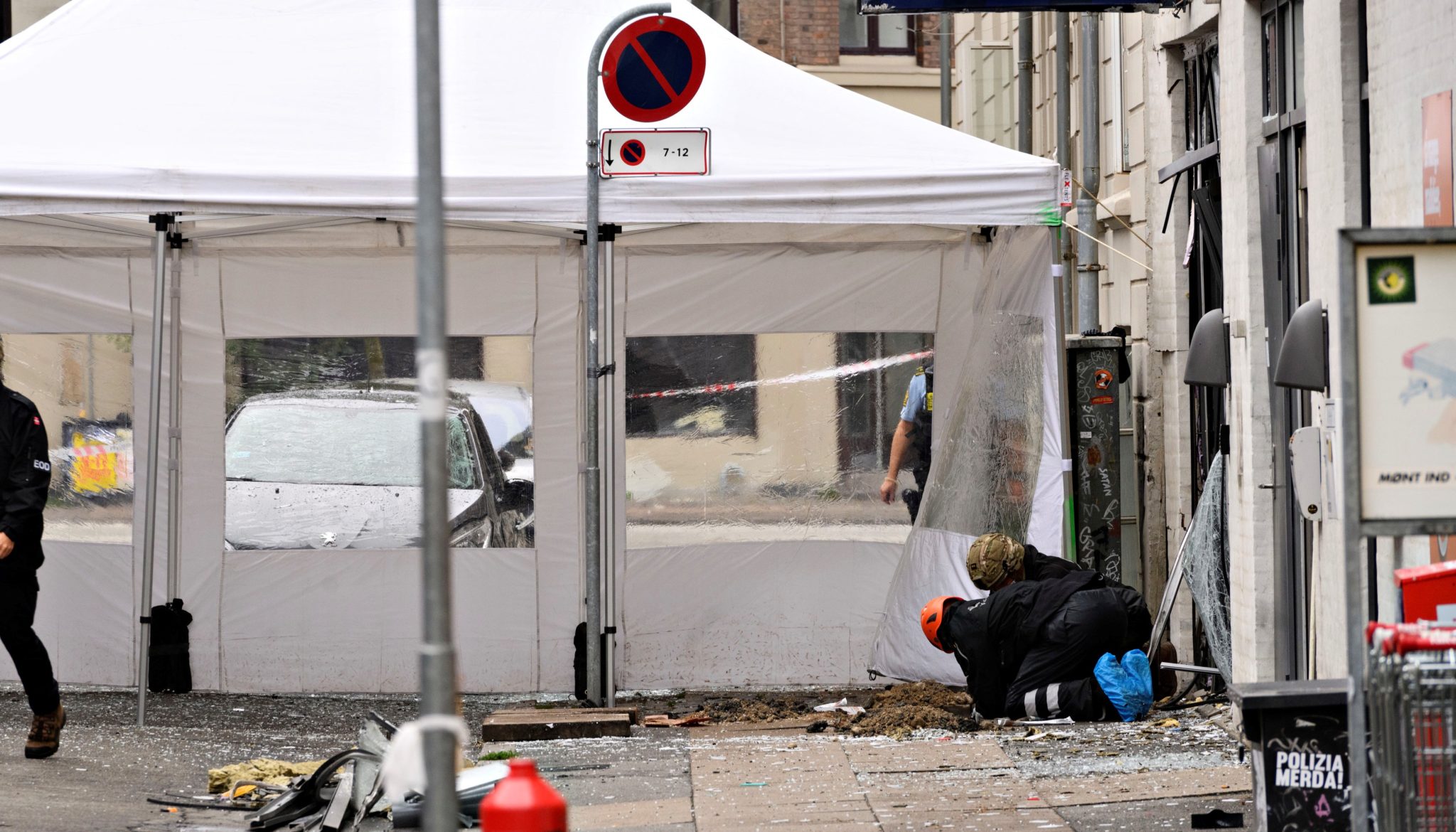 Politistasjon i København rammet av kraftig eksplosjon&nbsp;<span>(+)</span>