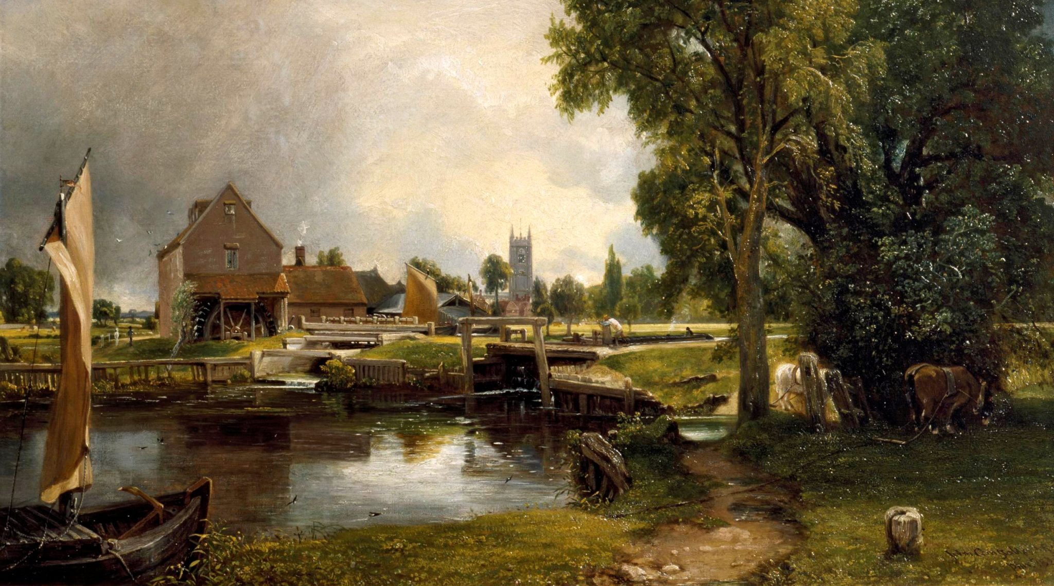 Dedham Lock and Mill (1820)&nbsp;<span>(+)</span>