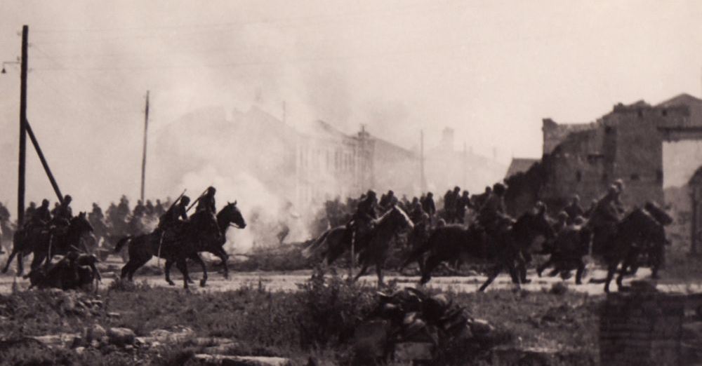 Polsk kavaleri i aksjon ved Sochaczew , september 1939&nbsp;<span>(+)</span>