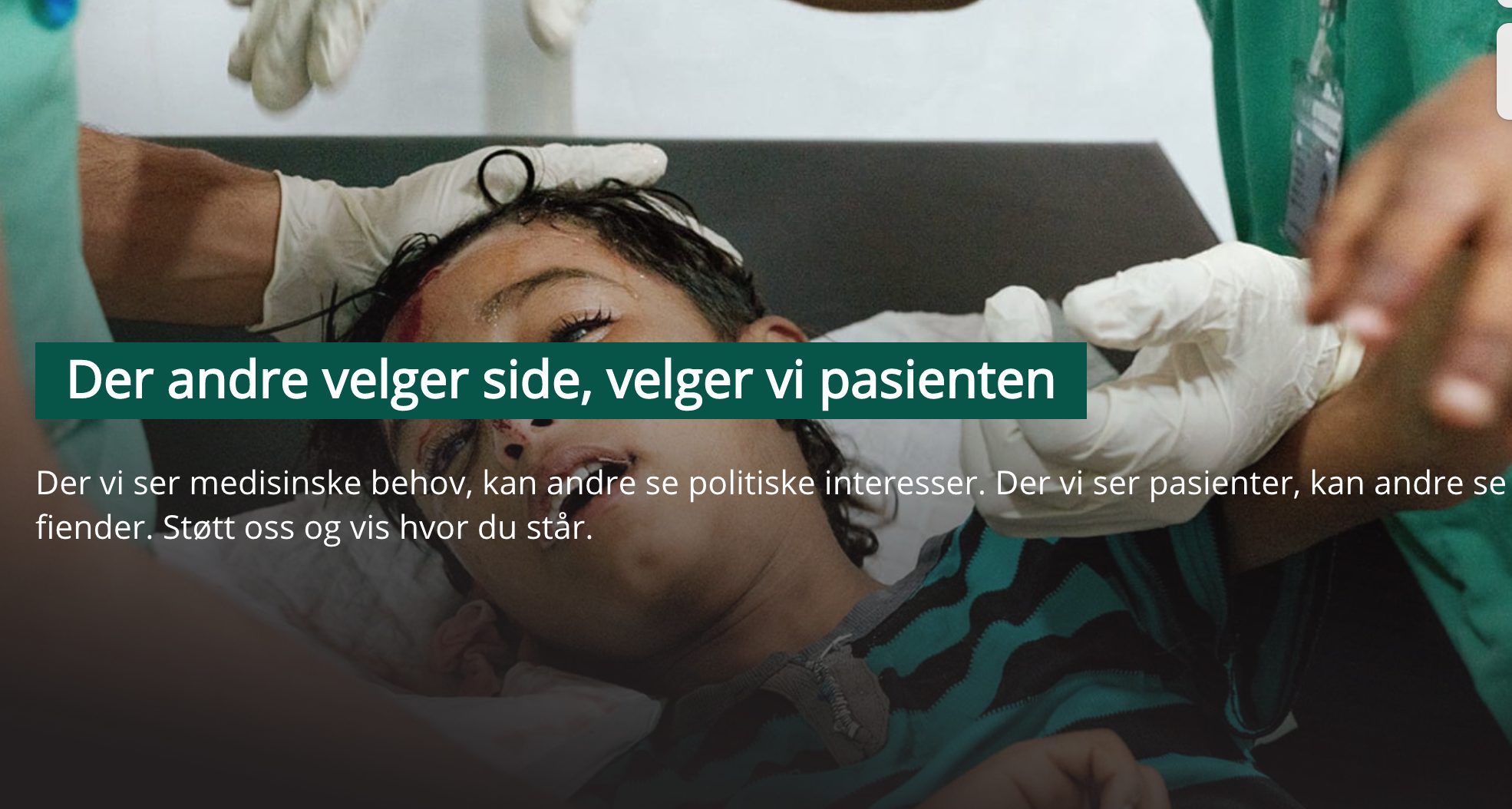 -Der vi ser pasienter, kan andre se fiender&nbsp;<span>(+)</span>