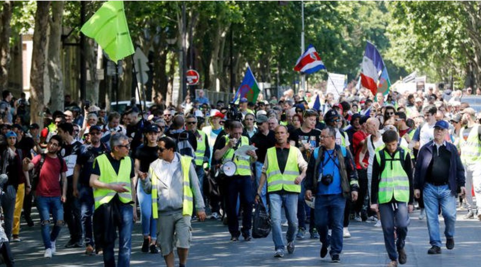 Stor demonstrasjon i Nantes i Frankrike&nbsp;<span>(+)</span>
