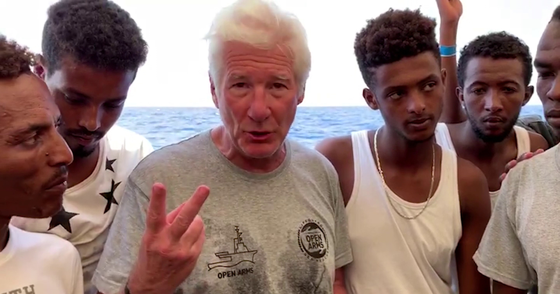 Salvini ber Richard Gere fly migrantene til Hollywood med privatflyet sitt&nbsp;<span>(+)</span>