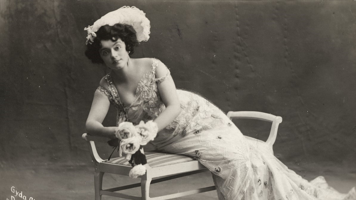 Gyda Christensen som Hanna Glawari i Den glade enke (1908)&nbsp;<span>(+)</span>