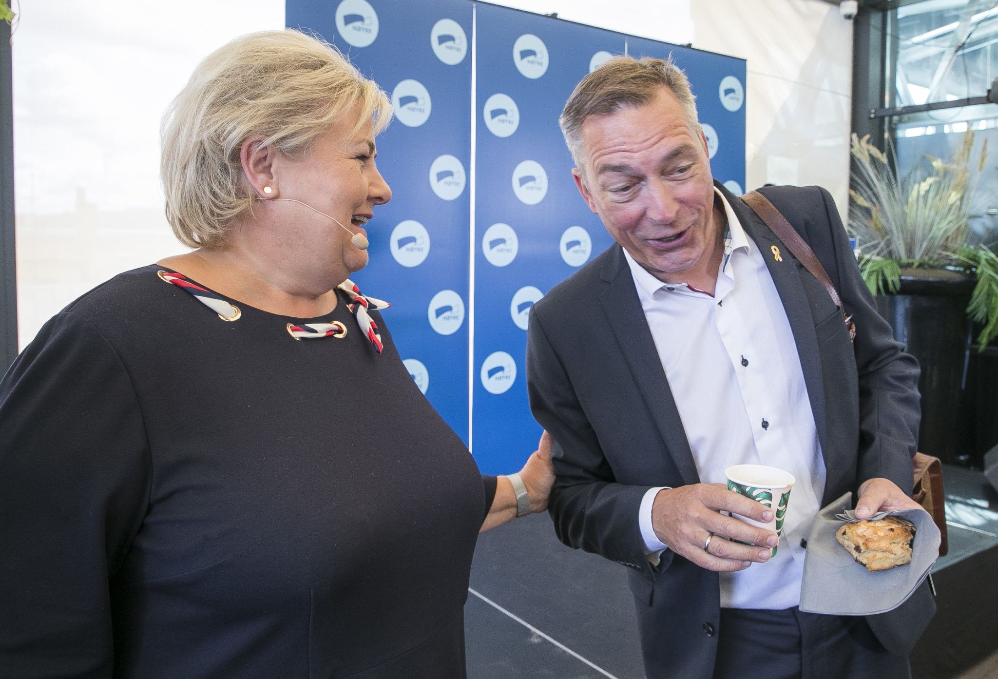 Bakke-Jensen og statsministeren til USA&nbsp;<span>(+)</span>