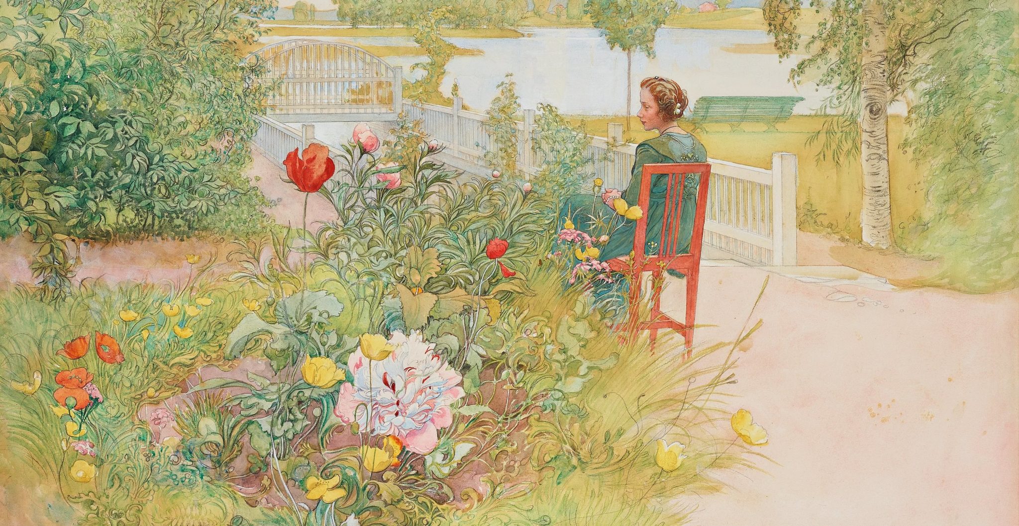 Flicka i trädgård (1913)&nbsp;<span>(+)</span>