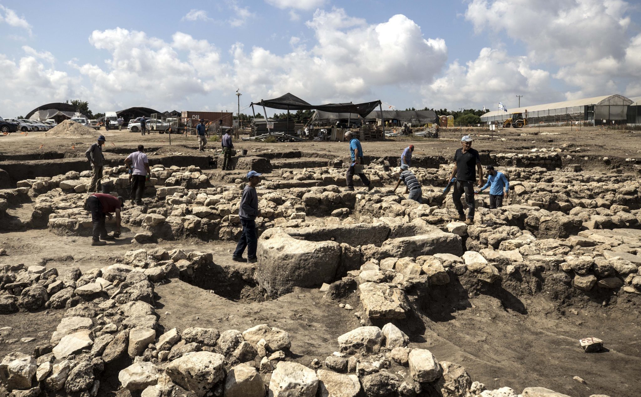 Stor oldtidsby oppdaget i Israel&nbsp;<span>(+)</span>