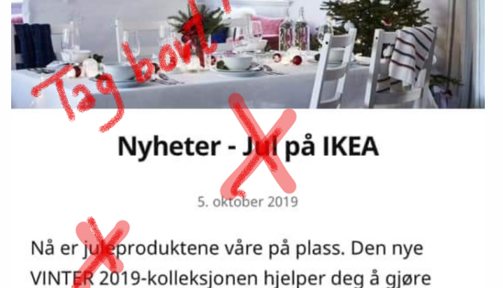 IKEA trekker krenkende katalog!&nbsp;<span>(+)</span>