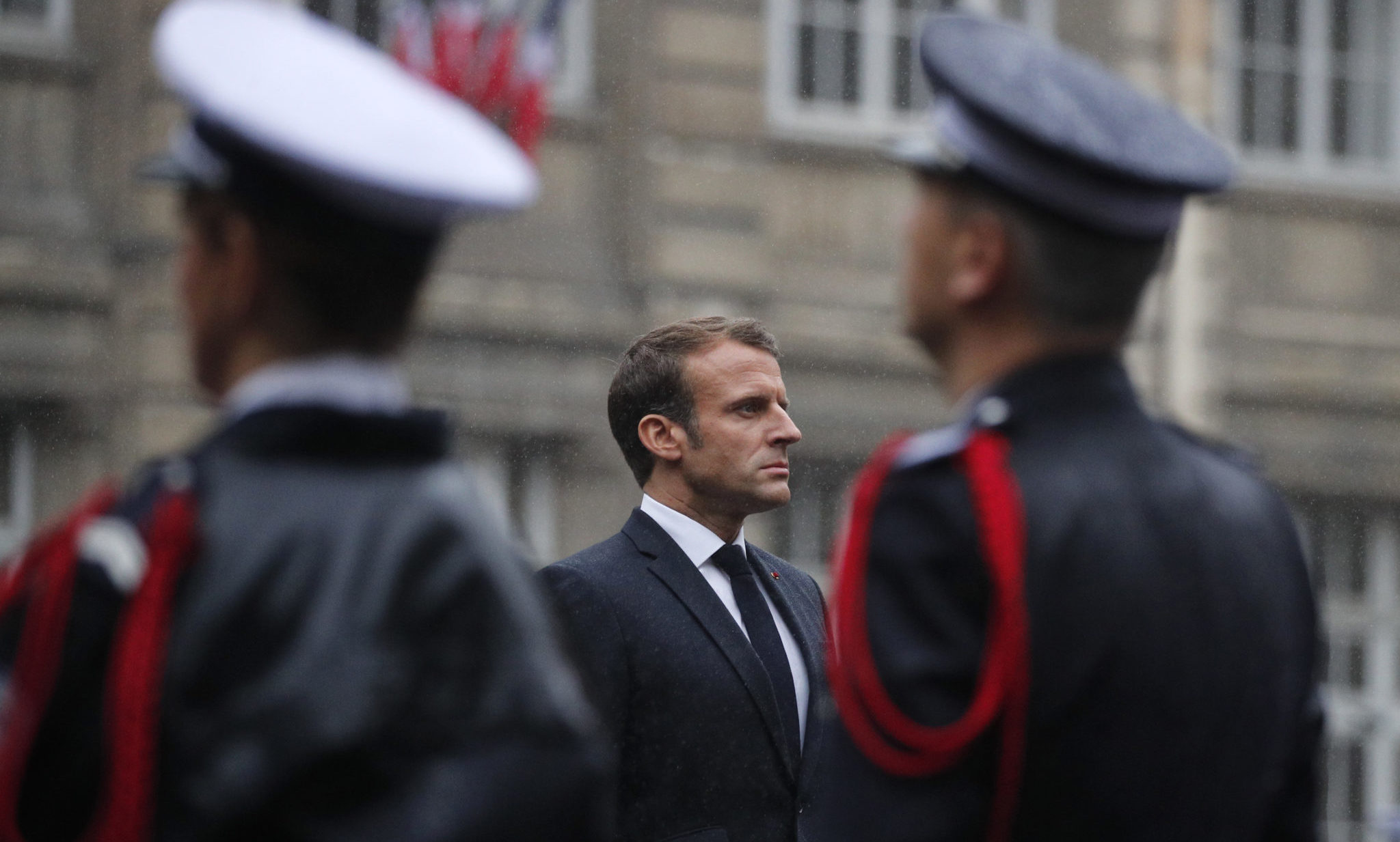 Macron lovet kamp mot islamistisk terror under minne&shy;seremoni&nbsp;<span>(+)</span>