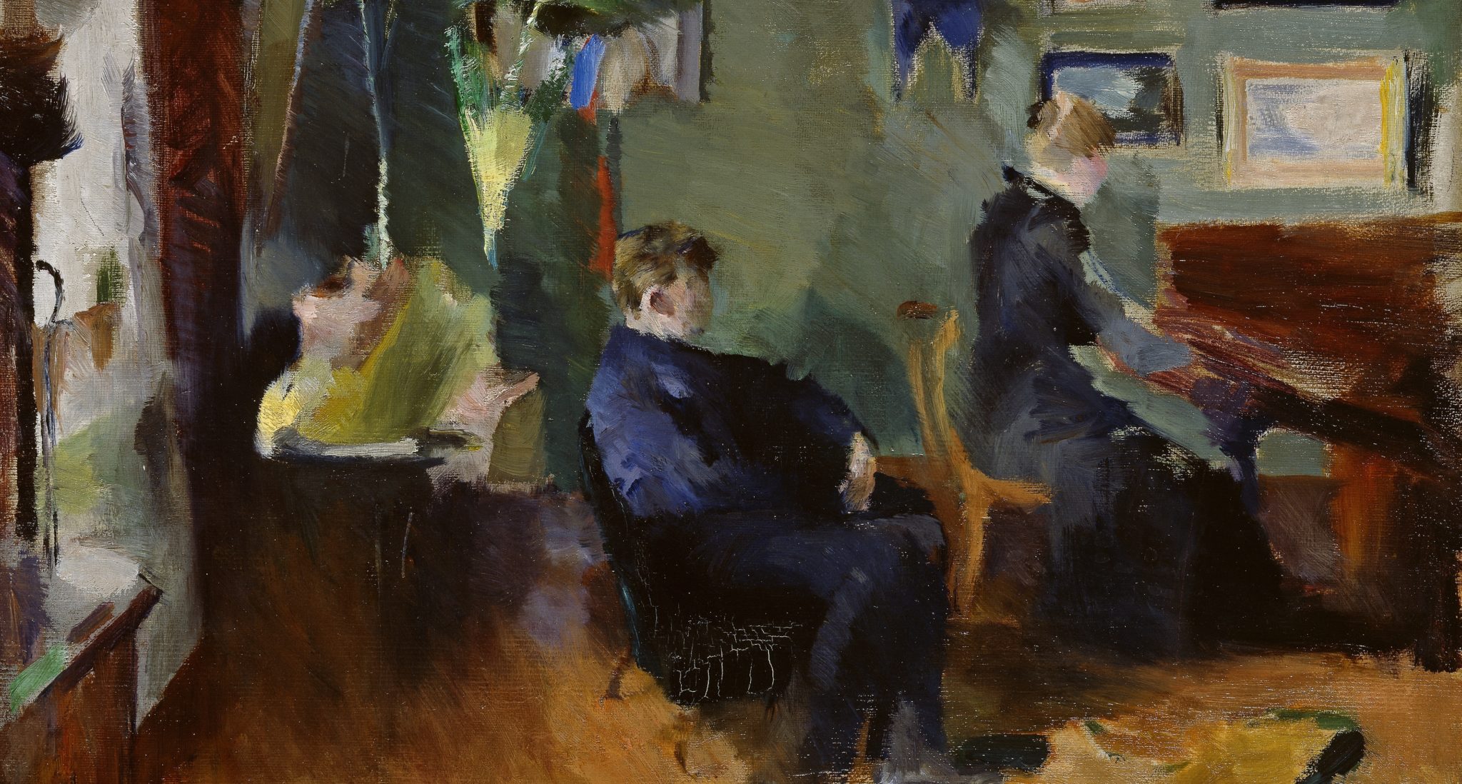 Musik, interiør fra Kristiania (1890)&nbsp;<span>(+)</span>