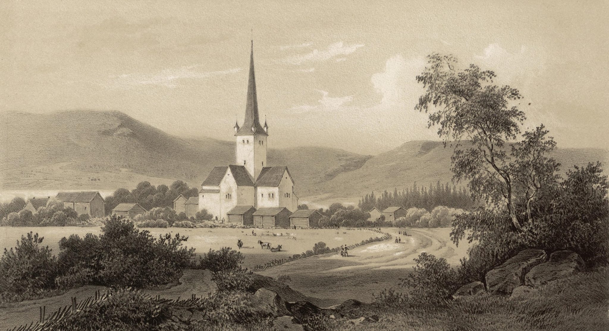 Ringsager Kirke paa Hedemarken (før 1848)&nbsp;<span>(+)</span>