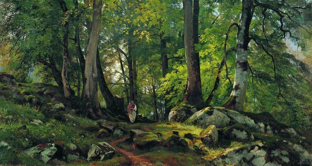 Bøkeskog i Sveits (1864)&nbsp;<span>(+)</span>