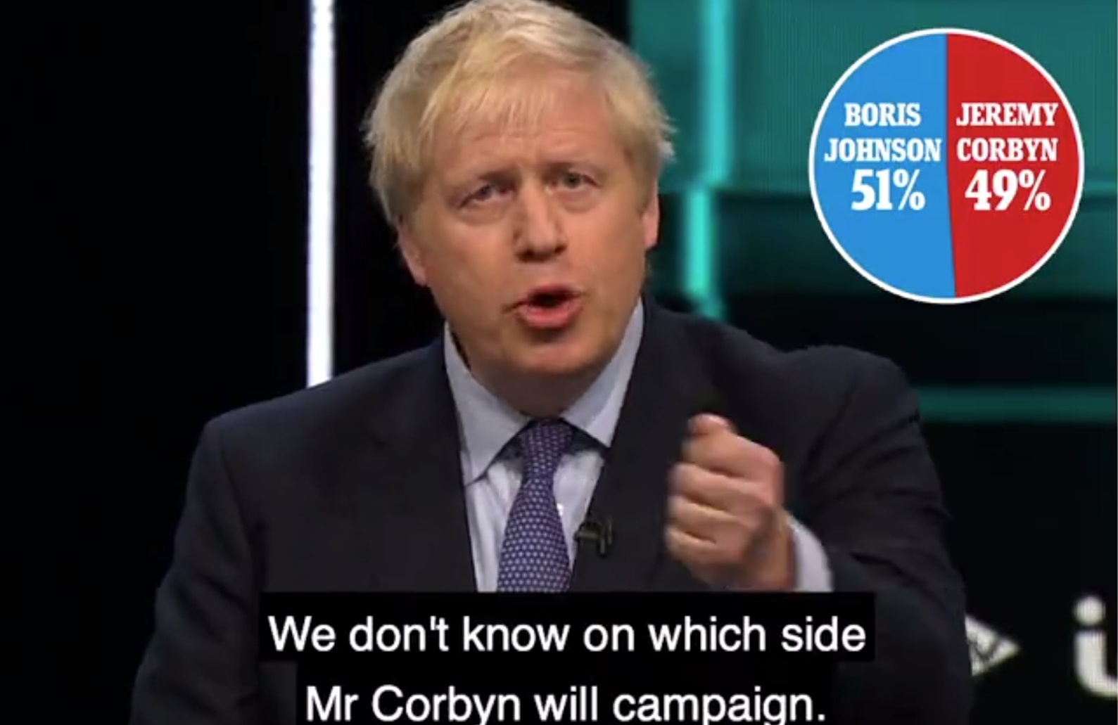 Knepen seier til Boris Johnson i lederdebatt&nbsp;<span>(+)</span>