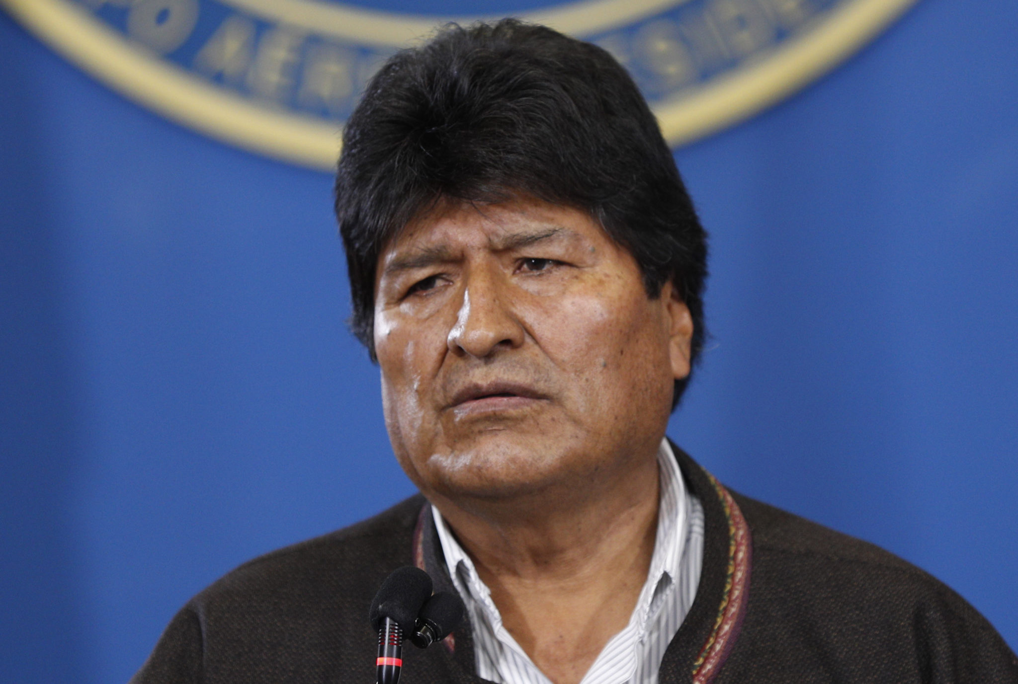 Bolivias president Evo Morales går av&nbsp;<span>(+)</span>
