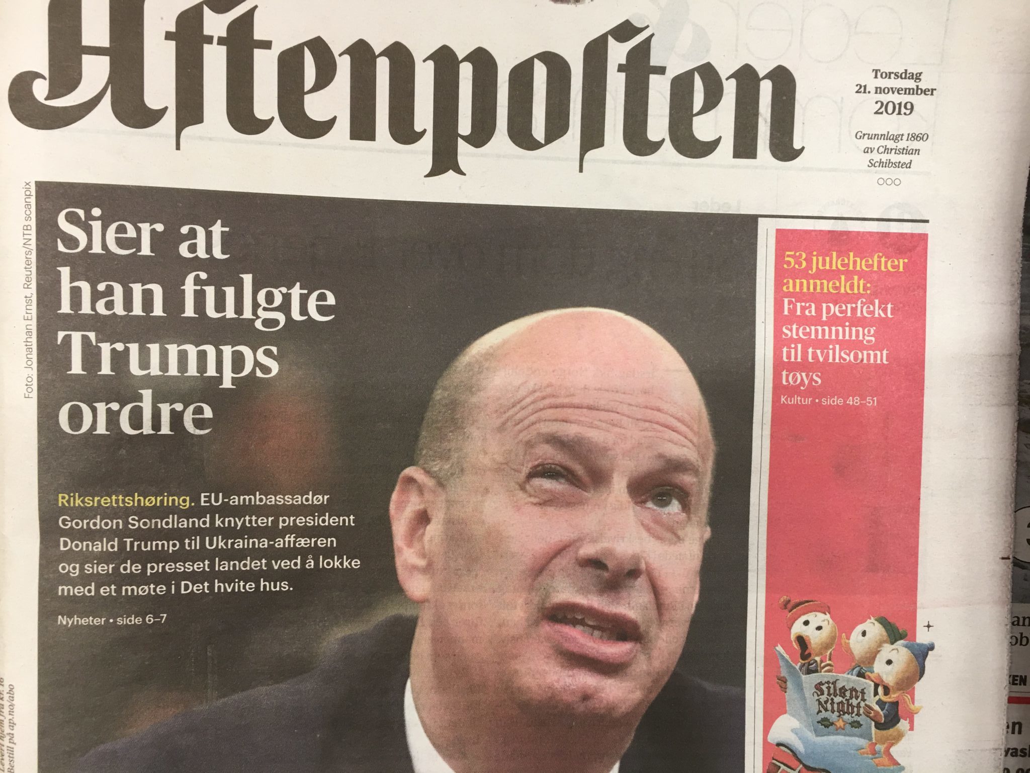 Hvorfor lyver Aftenposten til leserne om Donald Trump?&nbsp;<span>(+)</span>