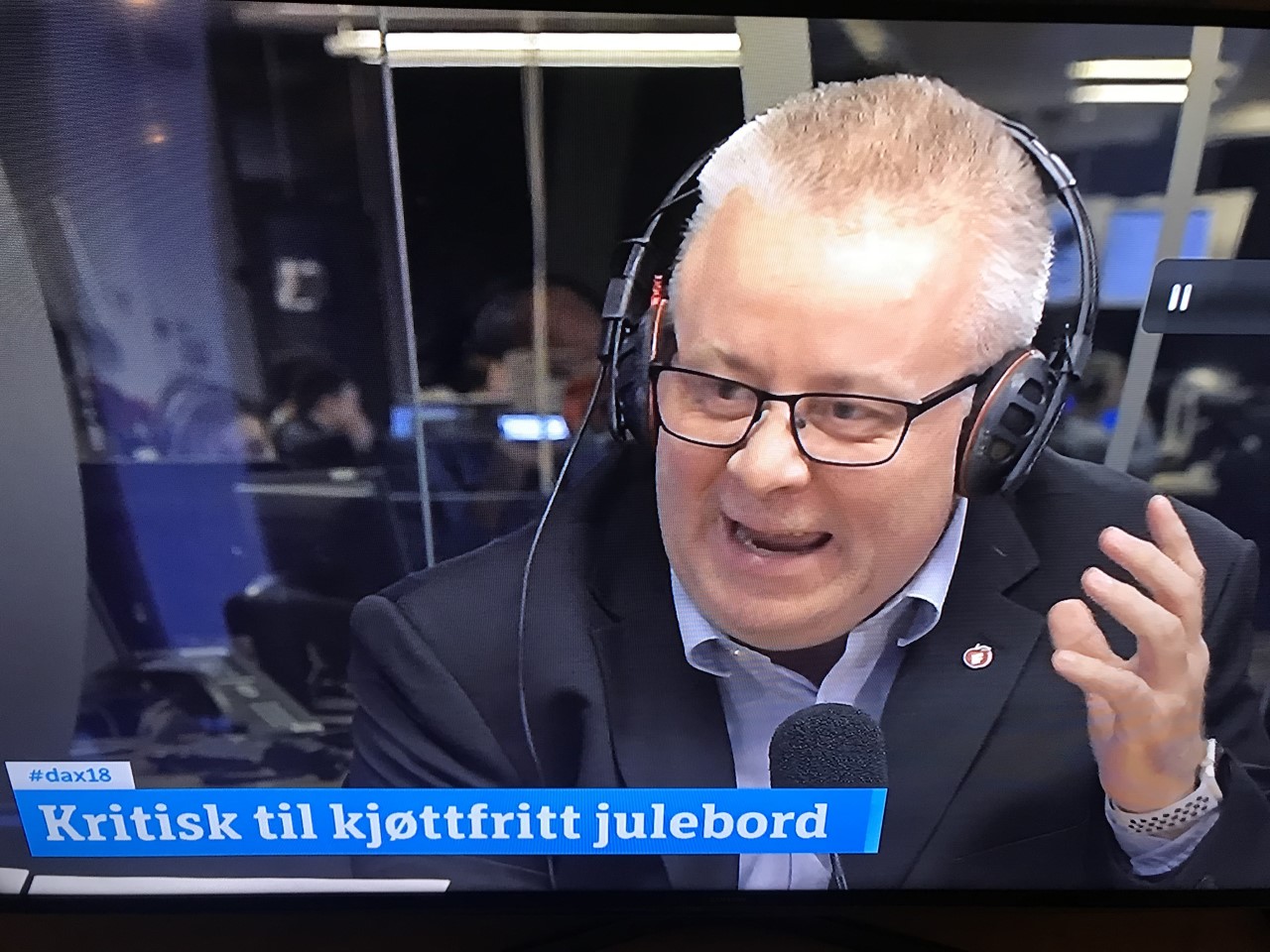 Bård Hoksrud knuser forslag om «kjøttfritt julebord»: – Trist og håpløst&nbsp;<span>(+)</span>