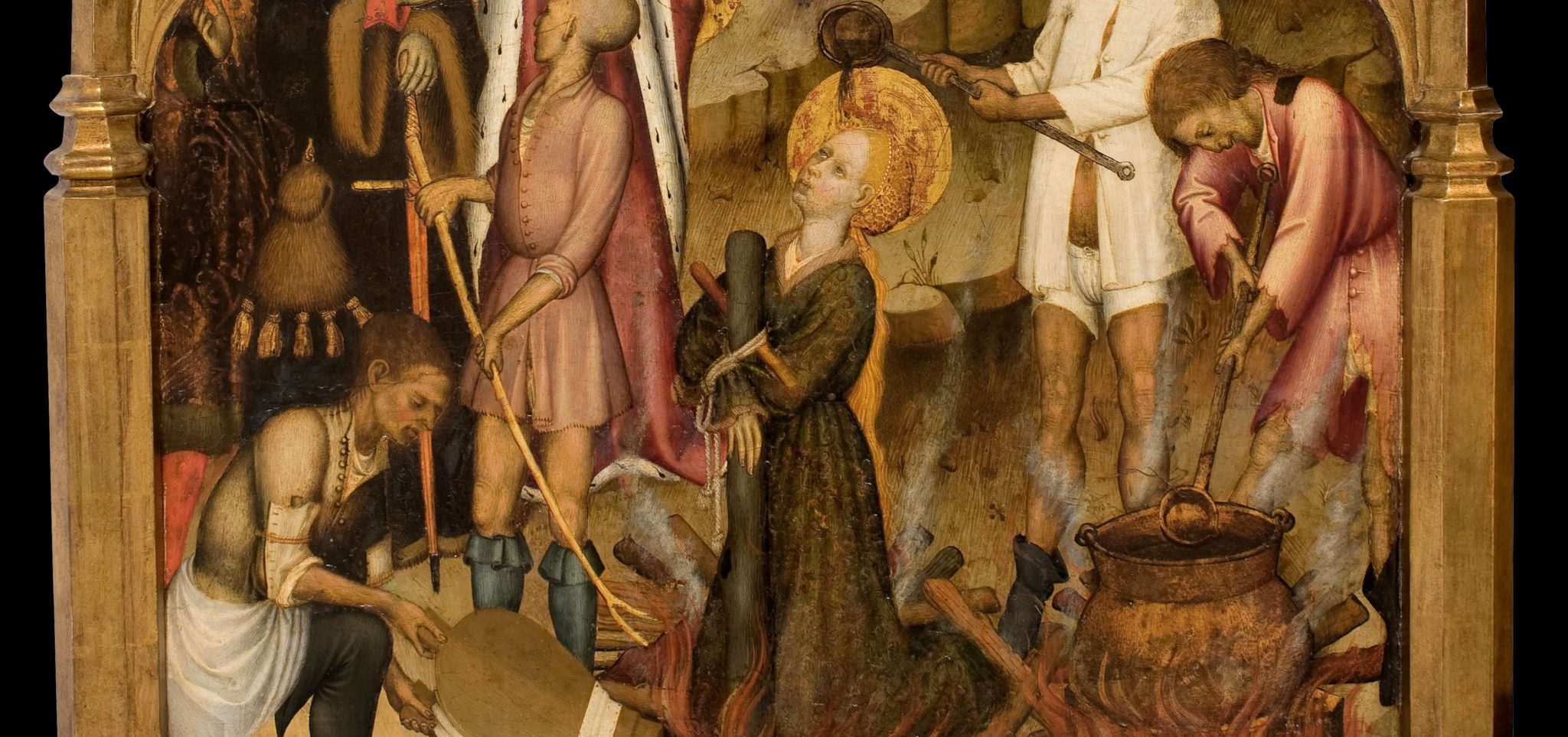 Den hellige Lucias martyrium (1435-40)&nbsp;<span>(+)</span>