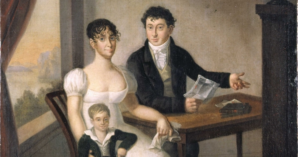 Johannes Berg Thrane med familie (c. 1812)&nbsp;<span>(+)</span>