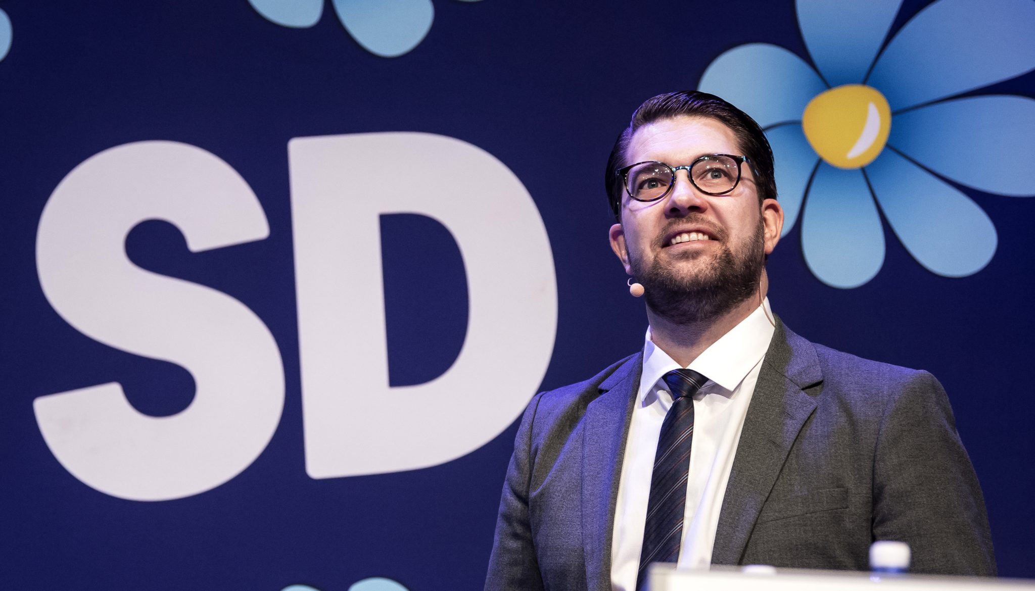 Sverigedemokraterna størst på TV4s partibarometer for første gang&nbsp;<span>(+)</span>
