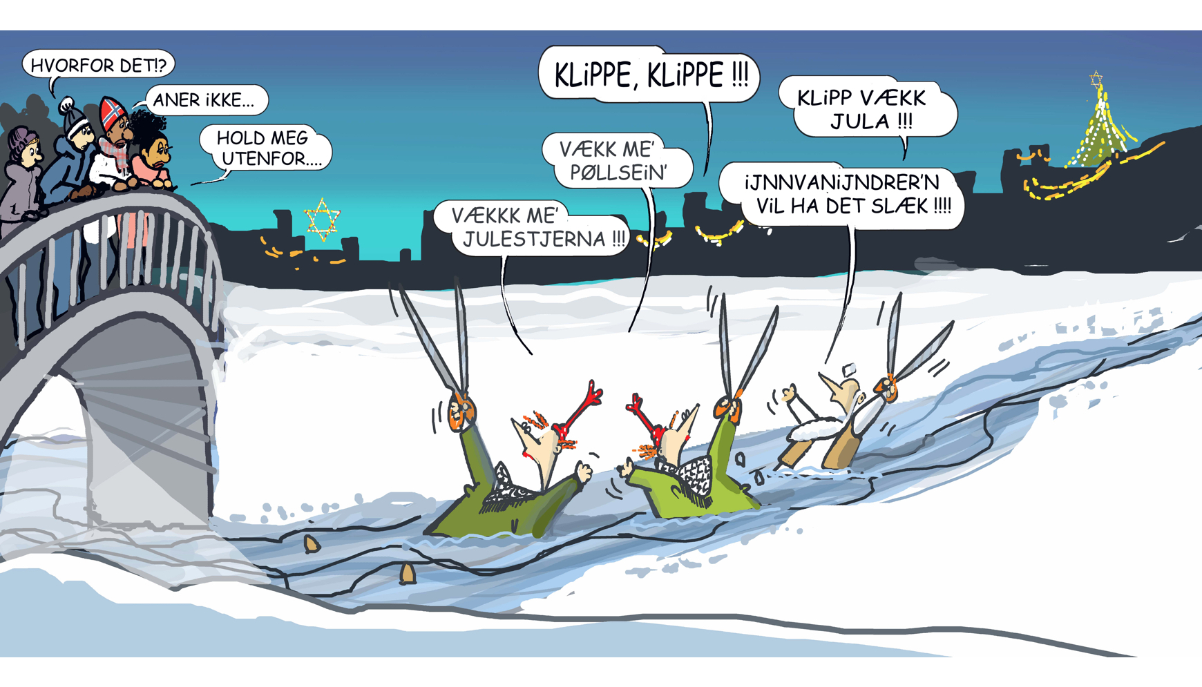 Den store norske Julefjerningen. Misjonærene ber for «dei ville»&nbsp;<span>(+)</span>