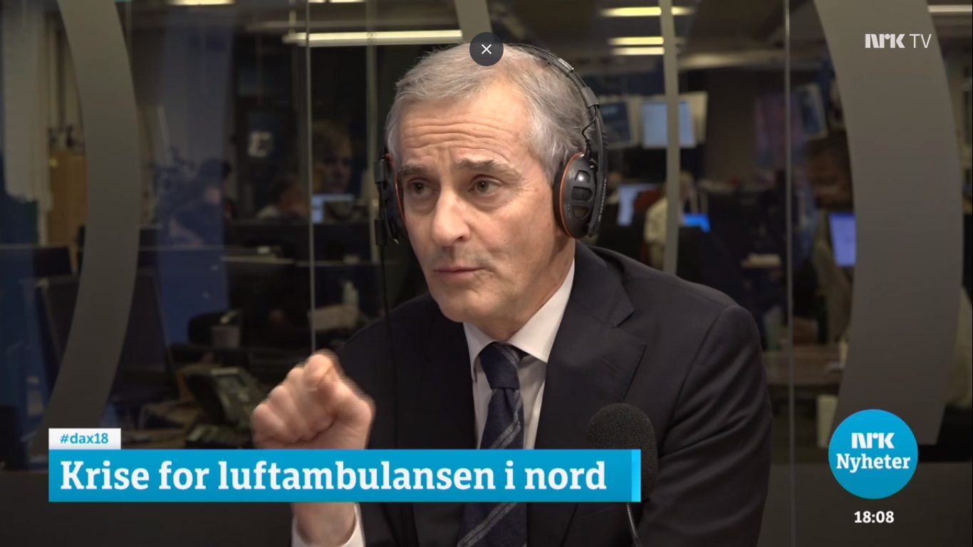 Støre og de rødgrønne tar av i ambulanseflysaken: Kynisk jakt på politisk gevinst&nbsp;<span>(+)</span>