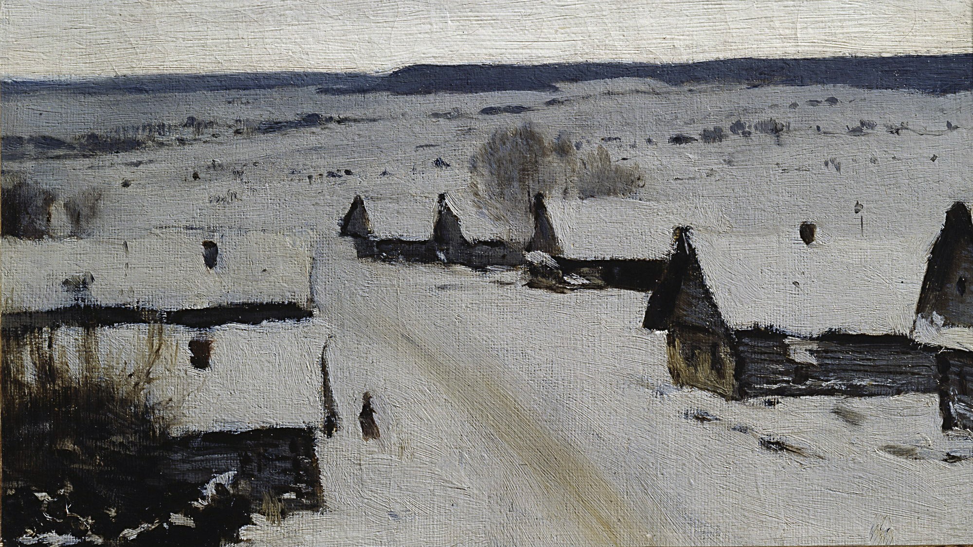 Landsby om vinteren (1877-78)&nbsp;<span>(+)</span>