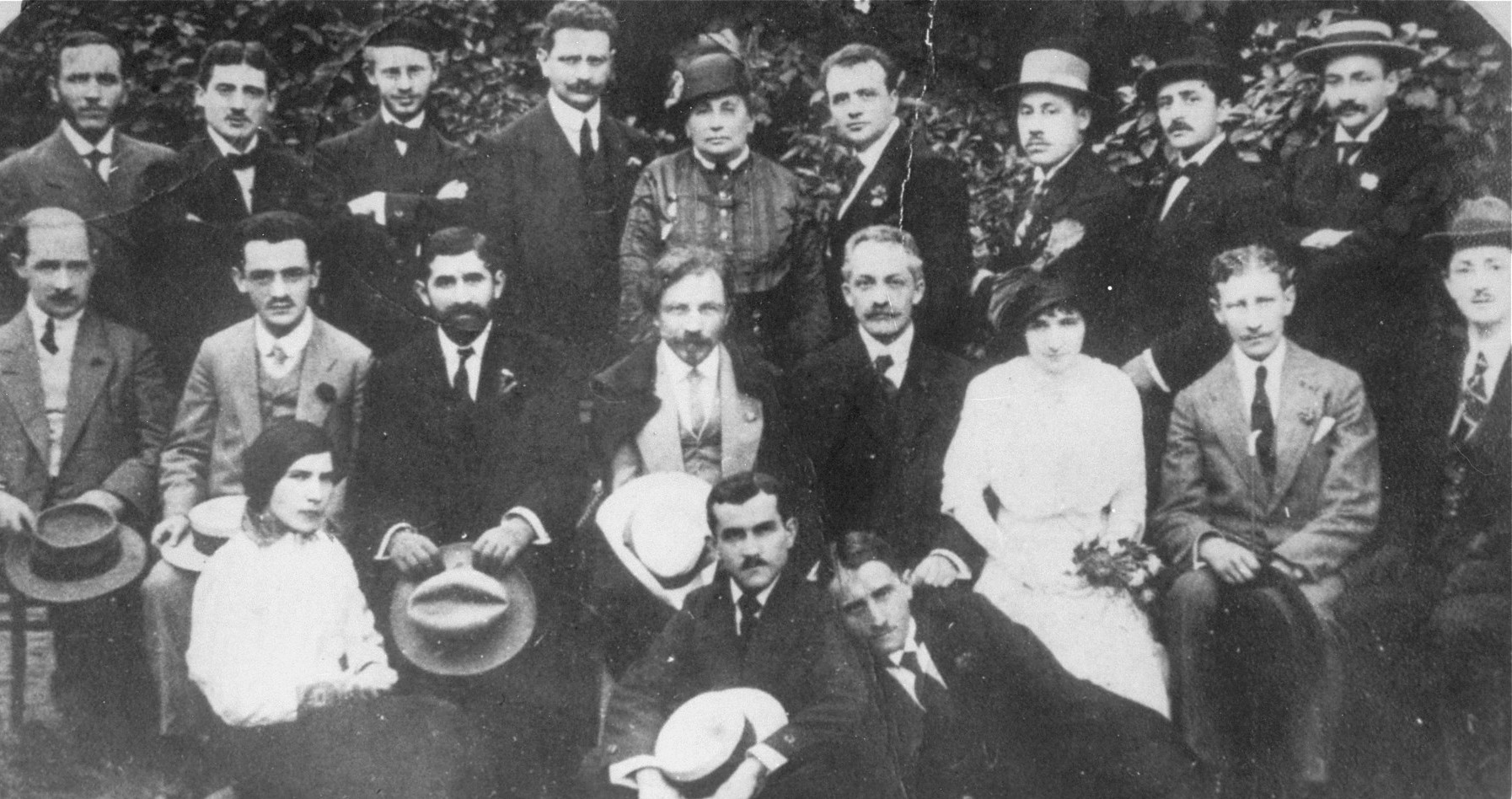 Sholem Aleichem på besøk i Bedzin, Polen (1905-13)&nbsp;<span>(+)</span>