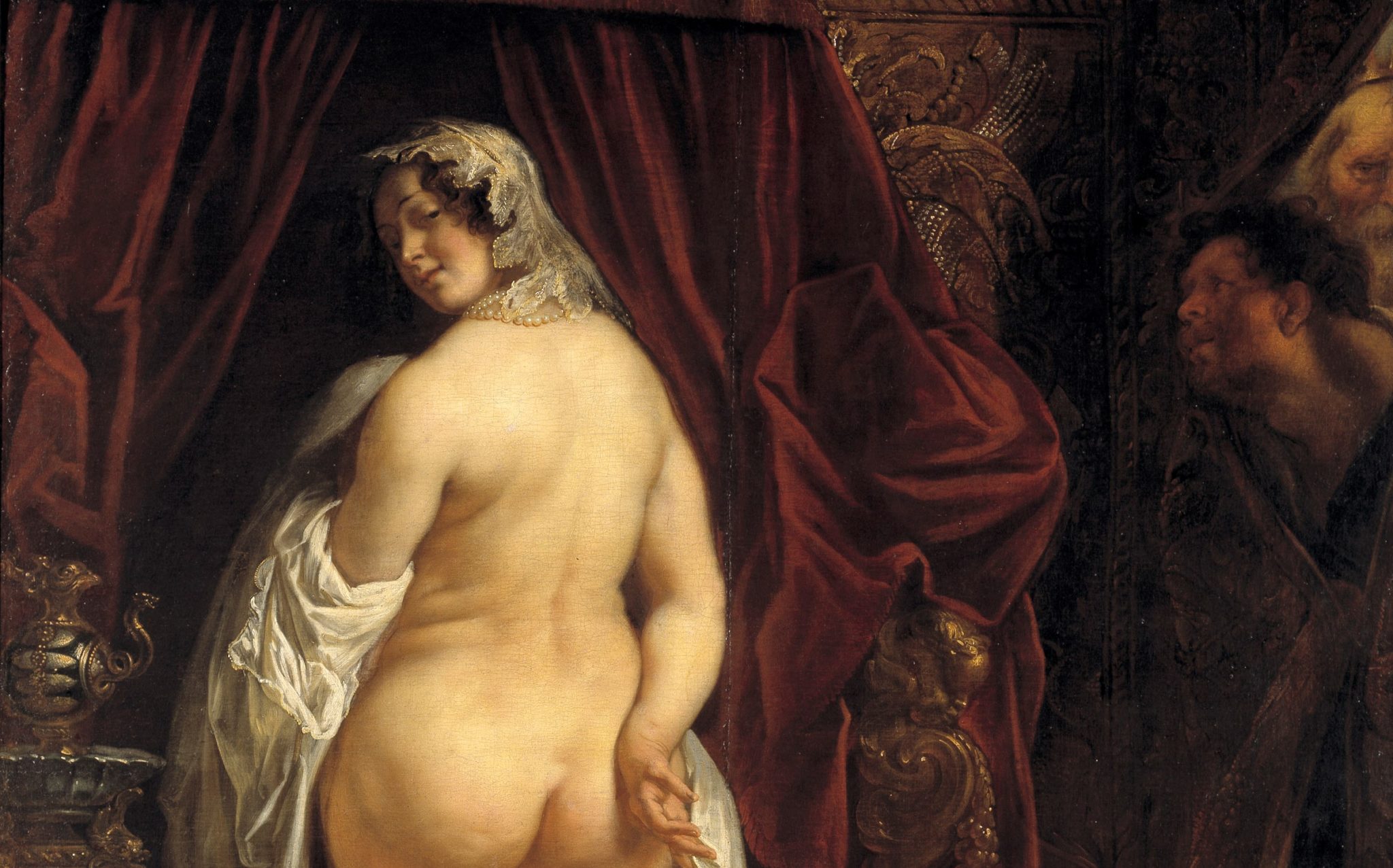 Kong Kandaules viser sin dronning for Gyges (1646)&nbsp;<span>(+)</span>