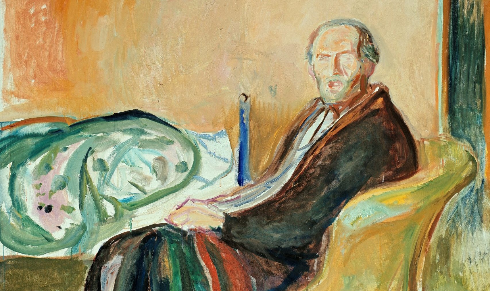 Selvportrett i spanskesyken (1919)&nbsp;<span>(+)</span>
