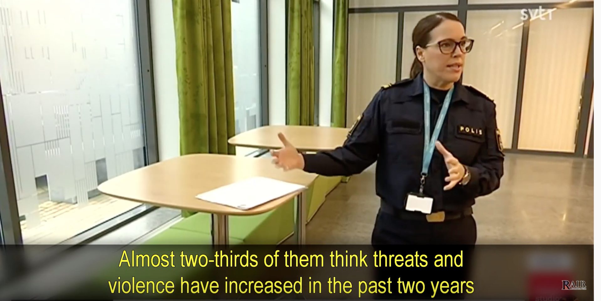 Sterk økning i vold og trusler mot svensk politi&nbsp;<span>(+)</span>