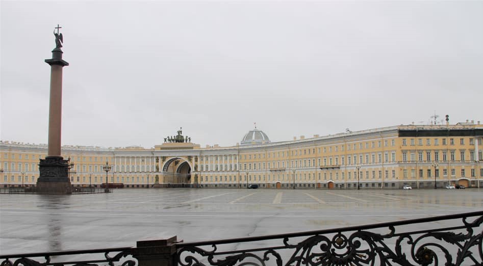 Også St. Petersburg er nedstengt.&nbsp;<span>(+)</span>