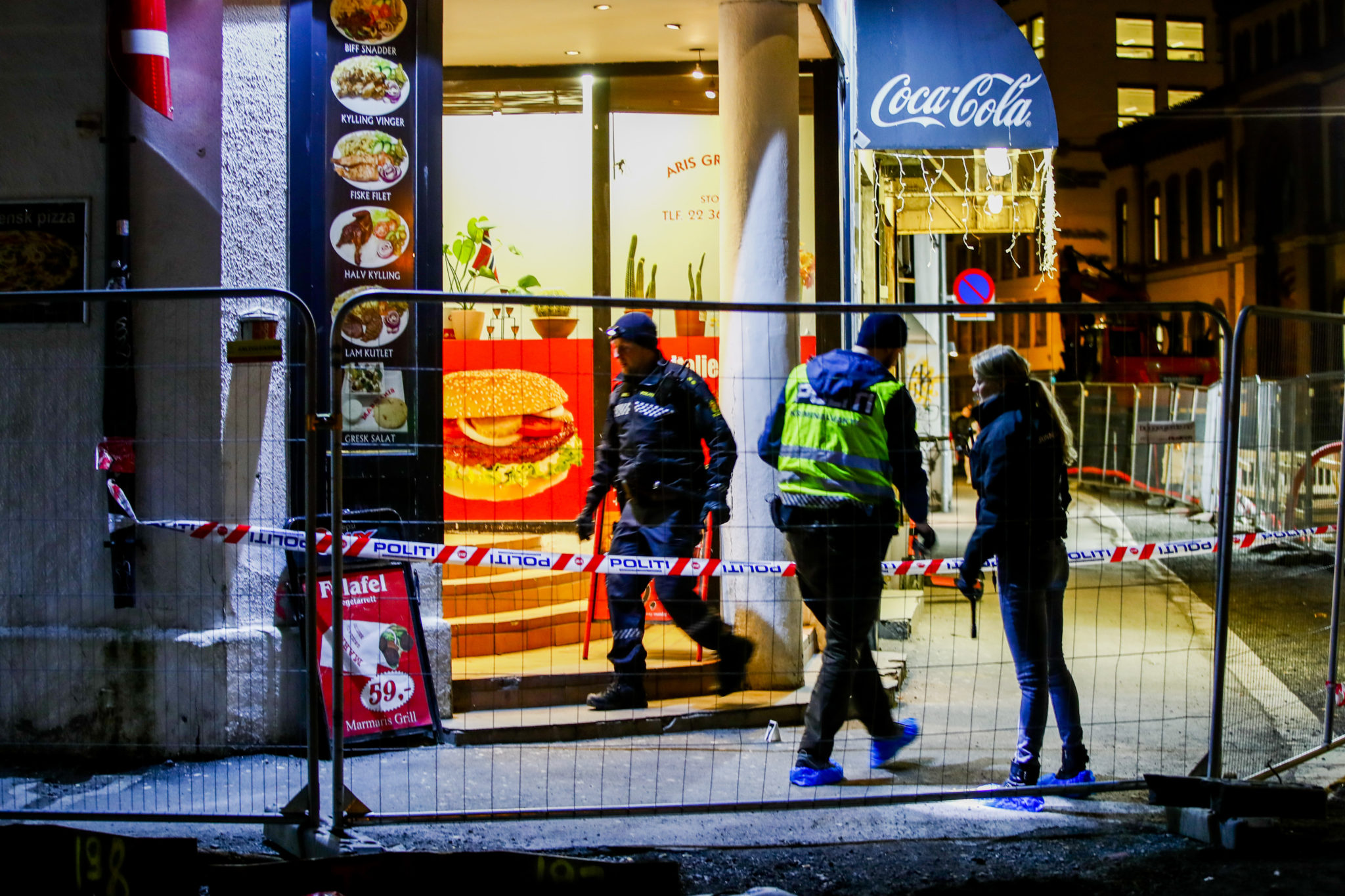 Tre pågrepet for drapsforsøk på åpen gate&nbsp;<span>(+)</span>