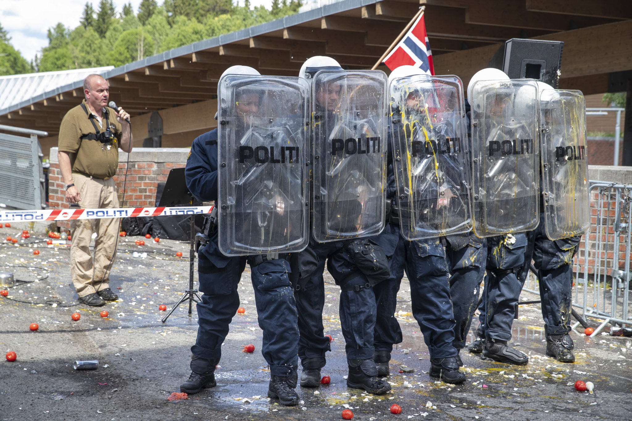Svak og tafatt innsats fra politiet under SIAN-markering på Mortensrud&nbsp;<span>(+)</span>