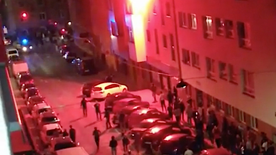 Sammenstøt mellom kurdere, tyrkere og Antifa i Wien&nbsp;<span>(+)</span>
