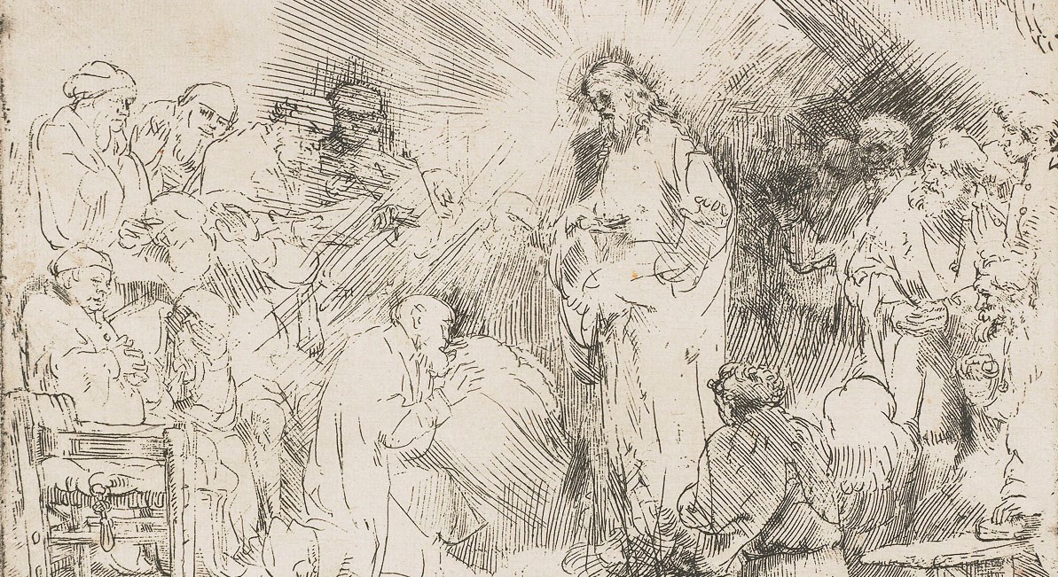 Den oppstandne Jesus viser seg for apostlene (1656)&nbsp;<span>(+)</span>