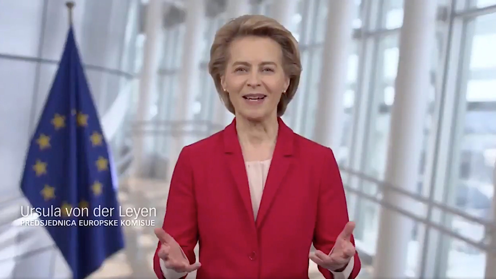 EU-kommisjonen beklager Ursula von der Leyens innblanding i valgkampen i Kroatia&nbsp;<span>(+)</span>