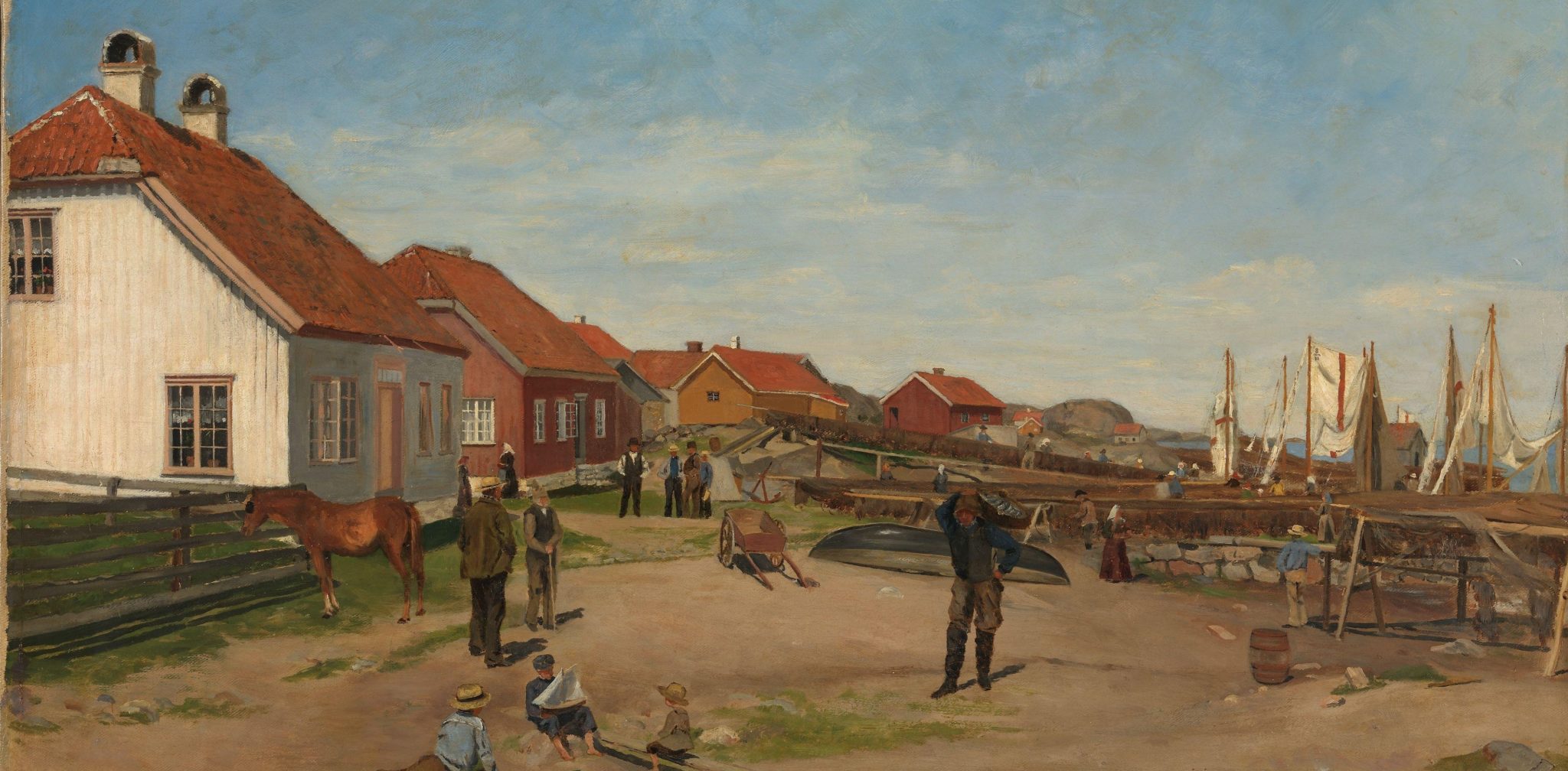 Fra Nevlunghavn (1880)&nbsp;<span>(+)</span>