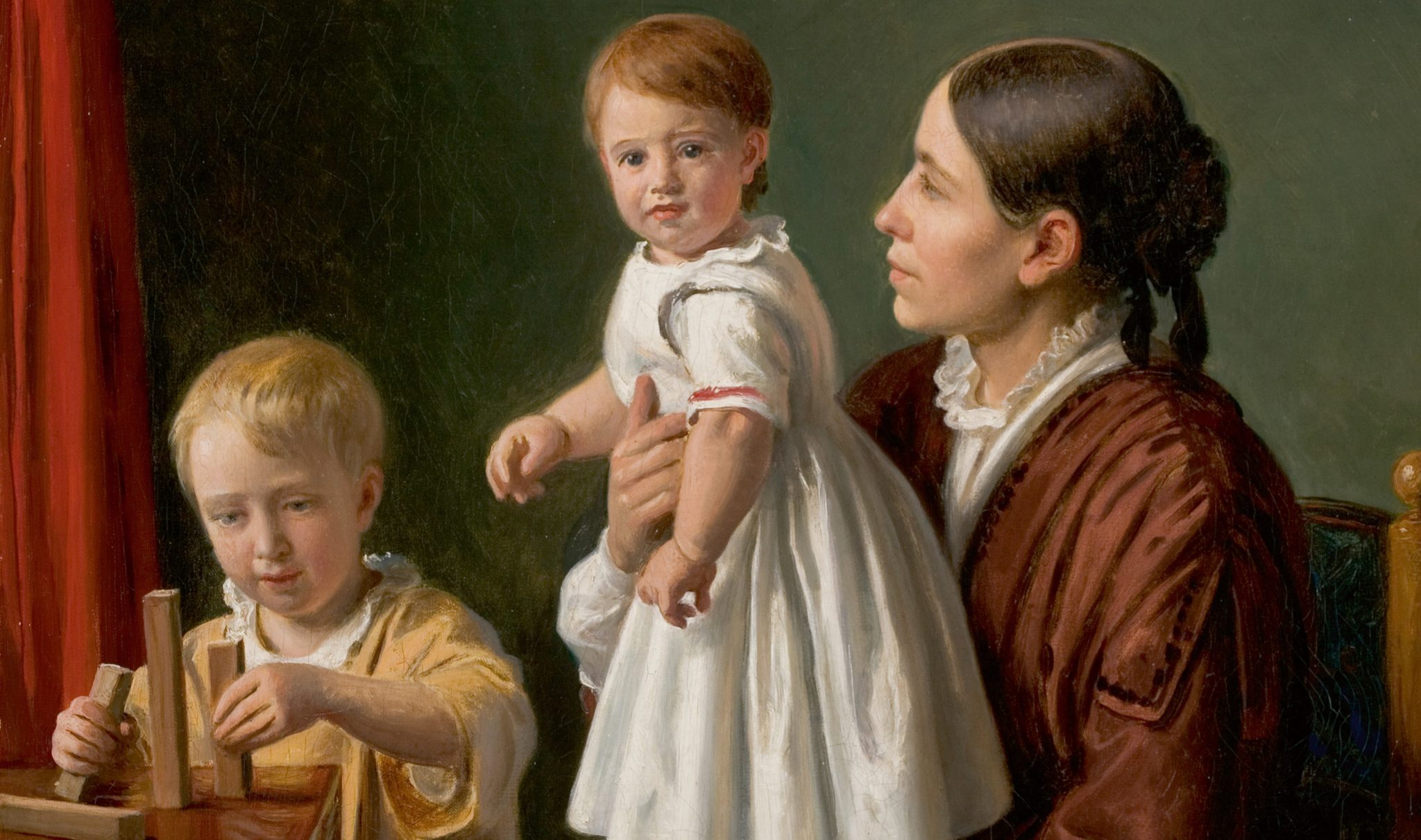Georgia Skovgaard og hennes sønner (c. 1860)&nbsp;<span>(+)</span>