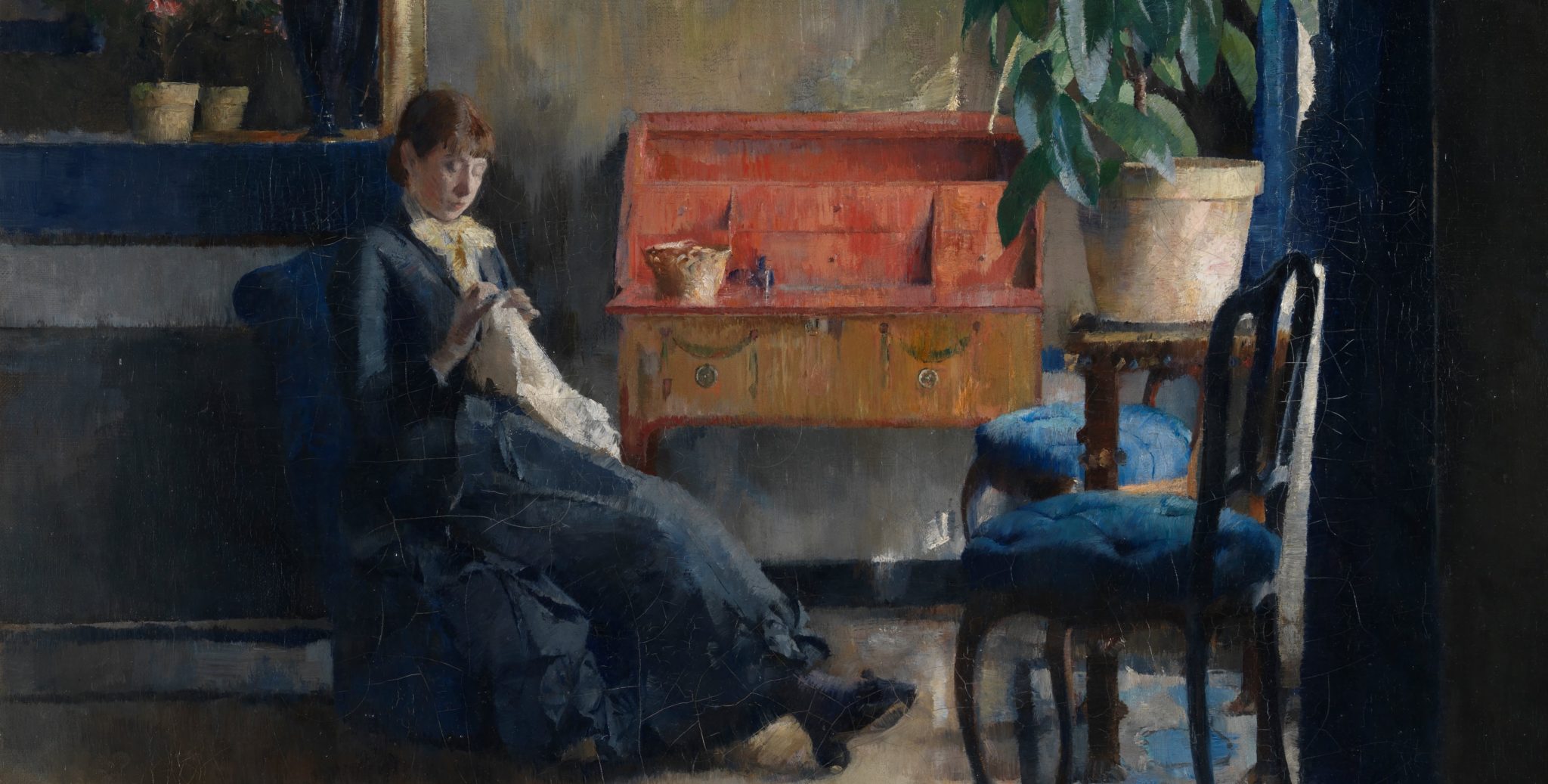 Blått interiør (1883)&nbsp;<span>(+)</span>