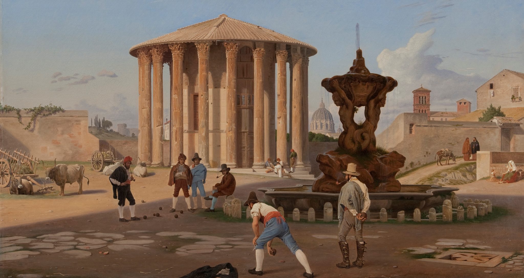 "Vestas tempel" i Roma (1837)&nbsp;<span>(+)</span>