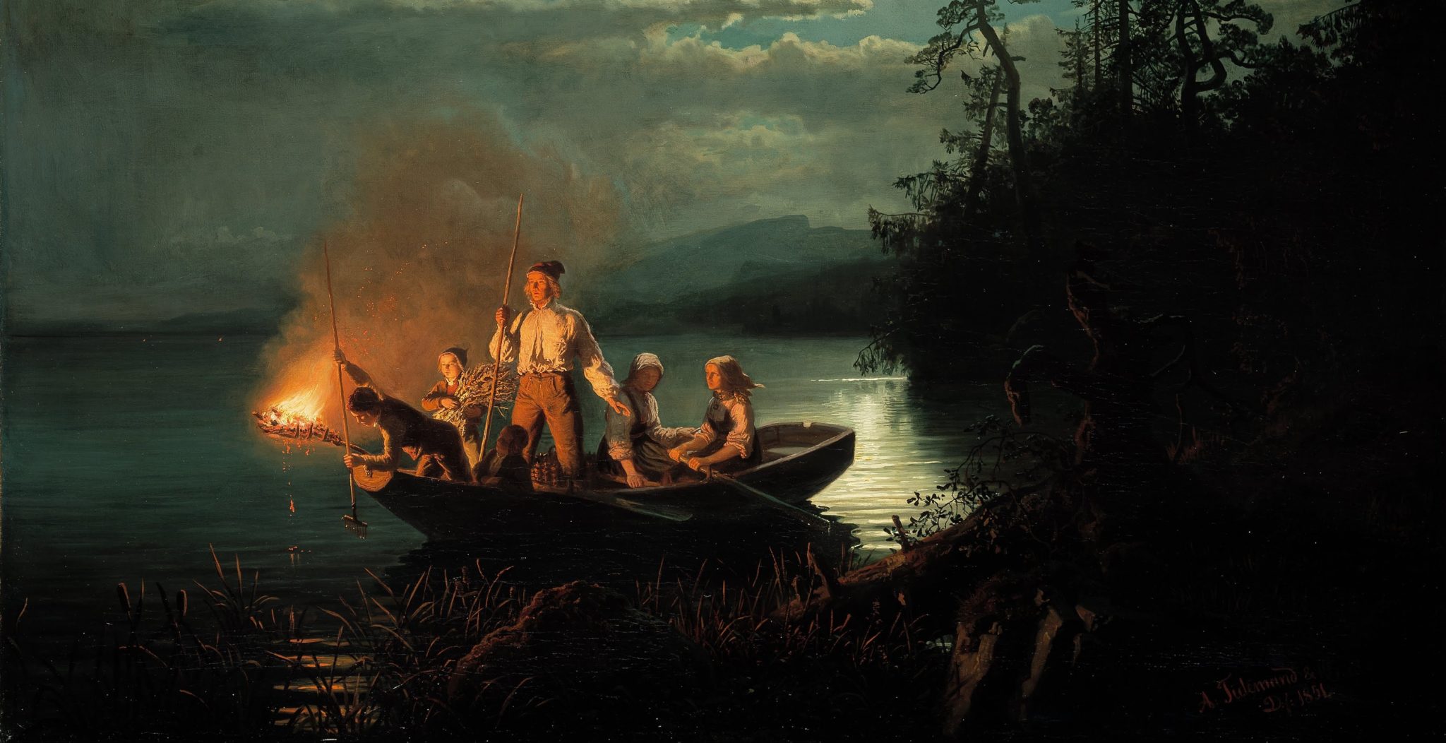 Lystring på Krøderen (1851)&nbsp;<span>(+)</span>