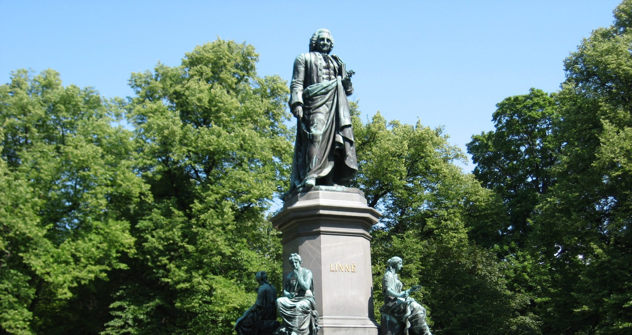 Carl von Linné-monumentet i Stockholm (avduket 1885)&nbsp;<span>(+)</span>