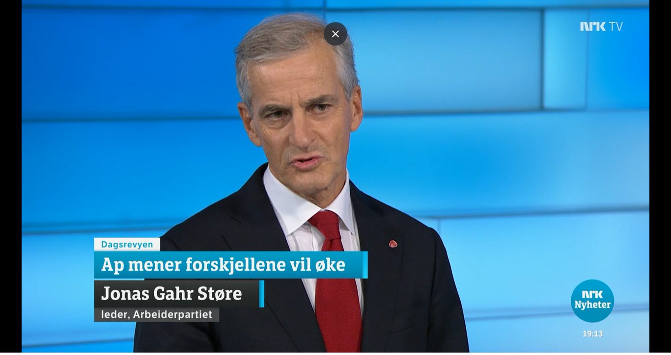 Støre med «hakk i plata» om budsjettet: Samme gamle floskler, stadig færre bryr seg&nbsp;<span>(+)</span>