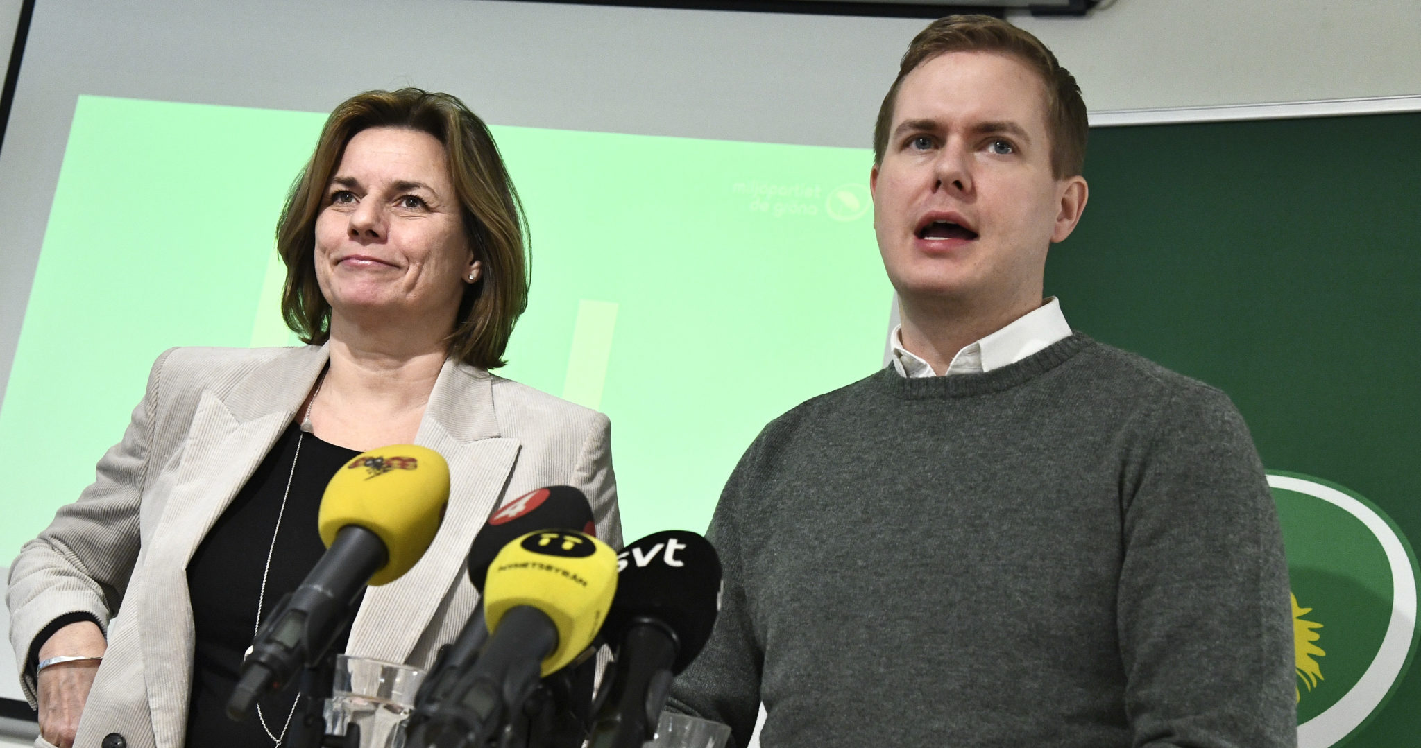 Miljöpartiet under sperregrensen i Sverige&nbsp;<span>(+)</span>