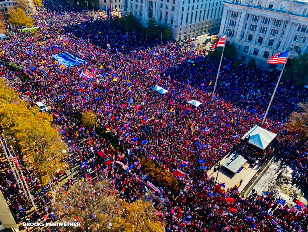 Trump-manifestasjon i Washington&nbsp;<span>(+)</span>