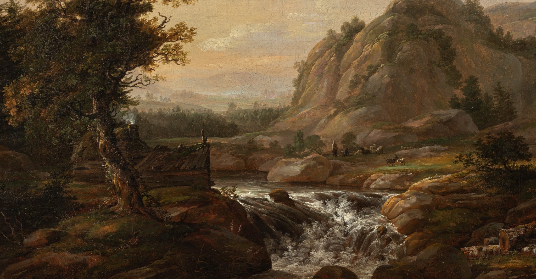 Norsk Fantasilandskab med Fos (1816)&nbsp;<span>(+)</span>