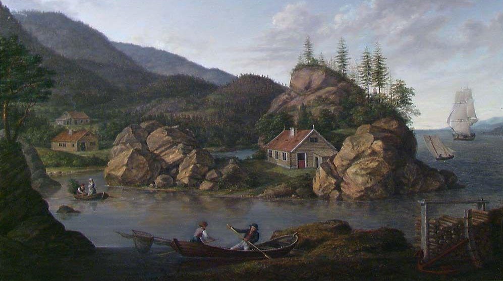 En Udhavn ved Moss (1828)&nbsp;<span>(+)</span>