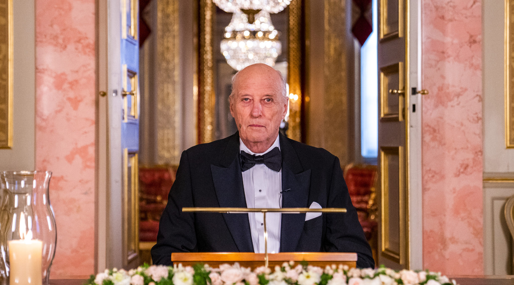 Medfølende nyttårstale fra kong Harald&nbsp;<span>(+)</span>