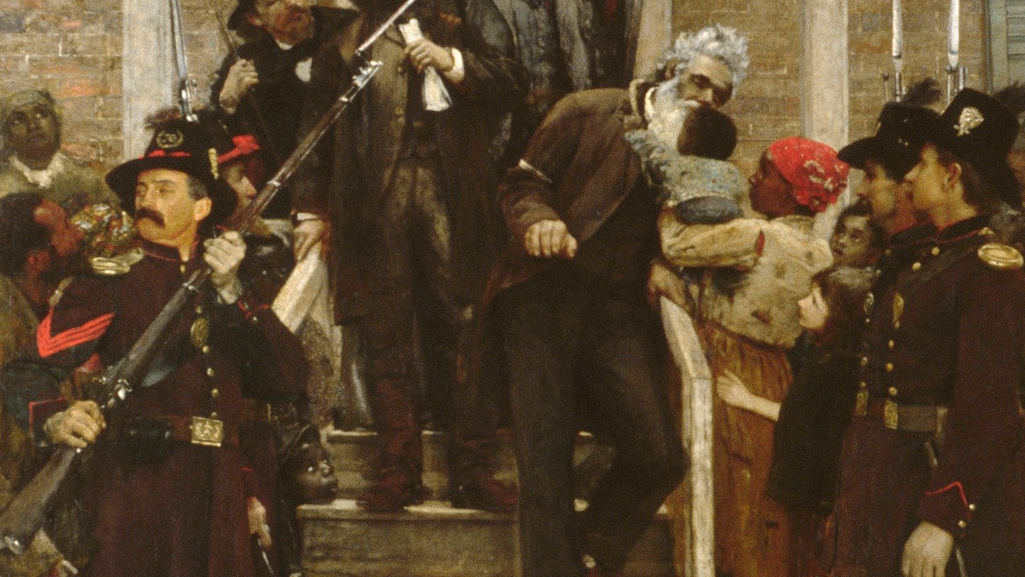 John Brown føres til galgen 2. desember 1859 (1882-84)&nbsp;<span>(+)</span>
